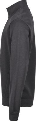 Tee Jays Mens Interlock Half Zip Sweatshirt | Heavyweight Cotton Blend | 3 Colours | S-3XL - Sweatshirt - Logo Free Clothing