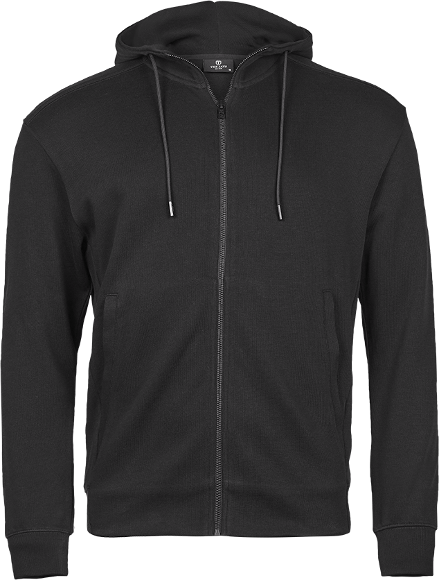 Tee Jays | Interlock Hood Full Zip | Logo Free Clothing