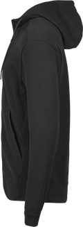 Tee Jays Mens Interlock Hood Full Zip Hoodie | Heavyweight Zip-Up Hooded Top | Black | S-3XL - Hoodie - Logo Free Clothing