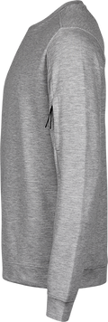 Tee Jays Mens Athletic Crew Neck Sweatshirt | Round Neck Jumper | Black or Grey | XS-3XL - Sweatshirt - Logo Free Clothing
