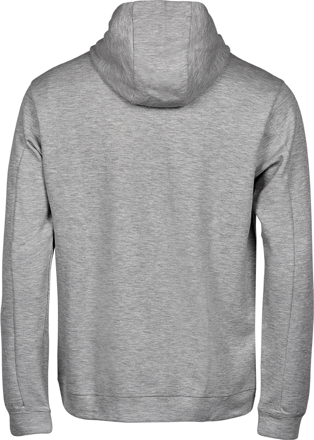 Tee Jays Mens Athletic Sweatshirt Hoodie | Hooded Jumper | Black or Grey | XS-3XL - Hoodie - Logo Free Clothing