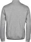 Tee Jays Mens Athletic Full Zip Sweatshirt | Zip-Up Jumper | Black or Grey | XS-3XL - Sweatshirt - Logo Free Clothing