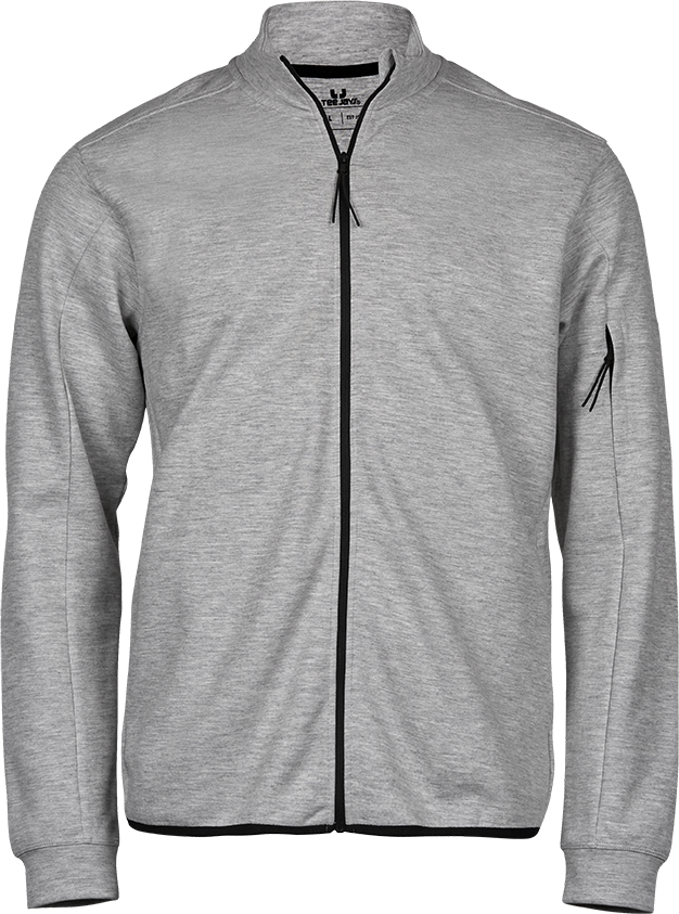 Tee Jays | Athletic Full Zip Cardigan | Logo Free Clothing