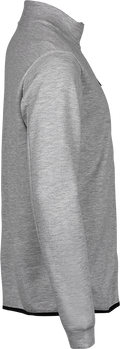 Tee Jays Mens Athletic Full Zip Sweatshirt | Zip-Up Jumper | Black or Grey | XS-3XL - Sweatshirt - Logo Free Clothing
