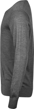 Tee Jays Mens V Neck Knitted Sweater | Merino Blend | Pullover | 3 Colours | S-3XL - Knitwear - Logo Free Clothing