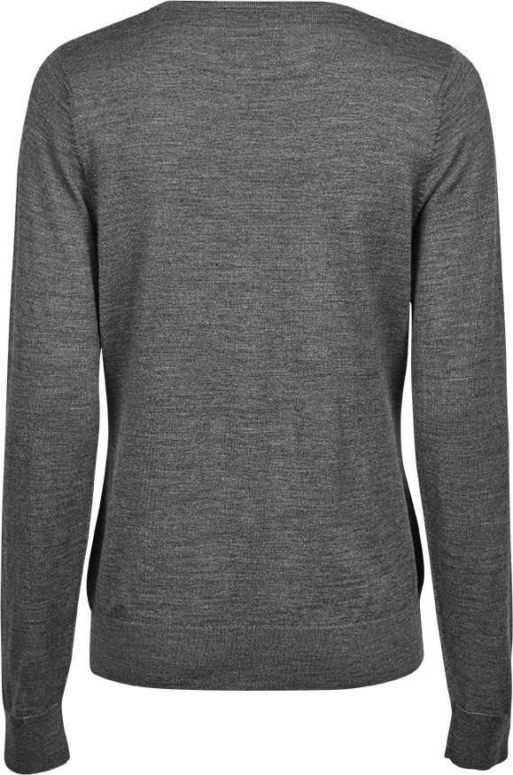 Tee Jays Ladies Crew Neck Knitted Sweater | Merino Blend | Pullover | 3 Colours | S-2XL - Knitwear - Logo Free Clothing