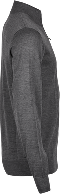 Tee Jays Mens Half Zip Jumper | Merino Blend | Pullover | 3 Colours | S-3XL - Knitwear - Logo Free Clothing