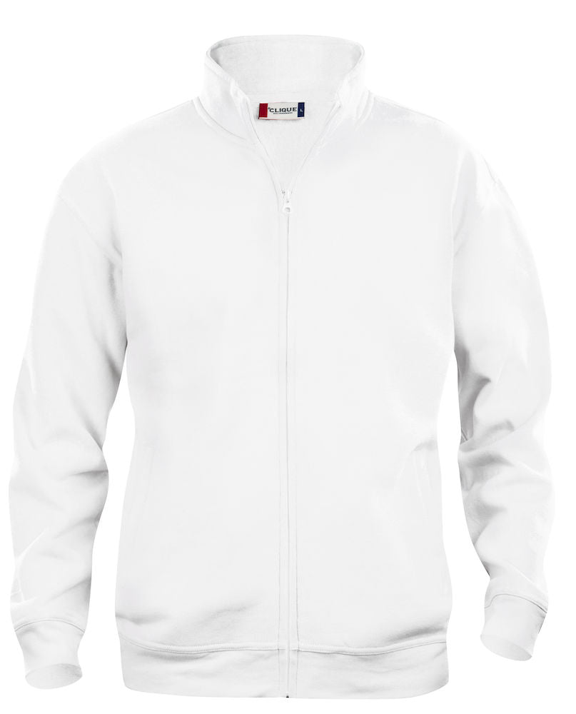 Clique Mens Zipped Sweatshirt Jacket. 7 Colours- XS-5XL - Sweatshirt - Logo Free Clothing