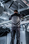 ProJob Microfleece Sweater | Fleece Lined Half-Zip Sweatshirt | Mens Workwear | 3 Colours | XS-4XL - Sweatshirt - Logo Free Clothing