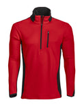 ProJob Microfleece Sweater | Fleece Lined Half-Zip Sweatshirt | Mens Workwear | 3 Colours | XS-4XL - Sweatshirt - Logo Free Clothing