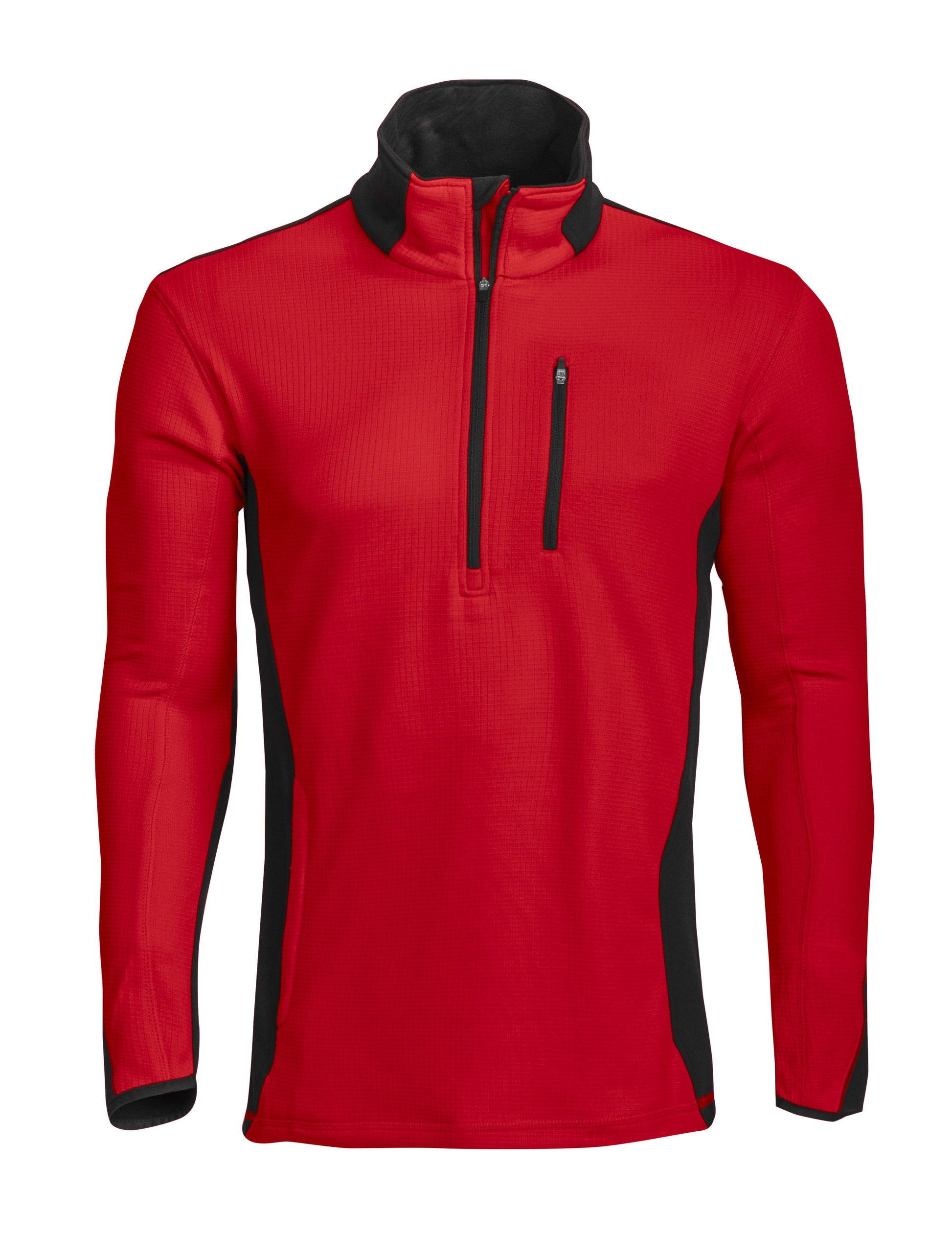 ProJob Microfleece Sweater | Fleece Lined Half-Zip Sweatshirt | Mens Workwear | 3 Colours | XS-4XL - Sweatshirt - Logo Free Clothing