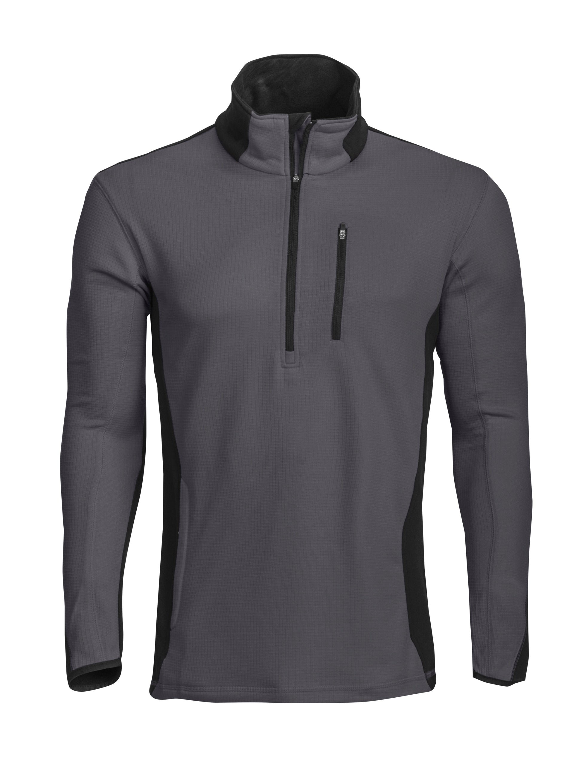 ProJob Microfleece Sweater | Fleece Lined Half-Zip Sweatshirt | Mens Workwear | 3 Colours | XS-4XL - Sweatshirt - Logo Free Clothing