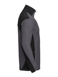 ProJob Microfleece Sweater | Fleece Lined Half-Zip Sweatshirt | Mens Workwear | 3 Colours | XS-4XL - Sweatshirt - Logo Free Clothing
