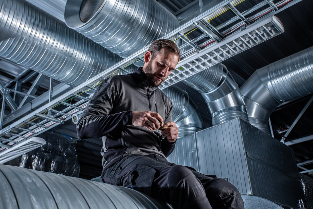 ProJob Microfleece Jacket | Fleece Lined Zip-Up Top | Mens Workwear | 3 Colours | XS-4XL - Summer Jacket - Logo Free Clothing