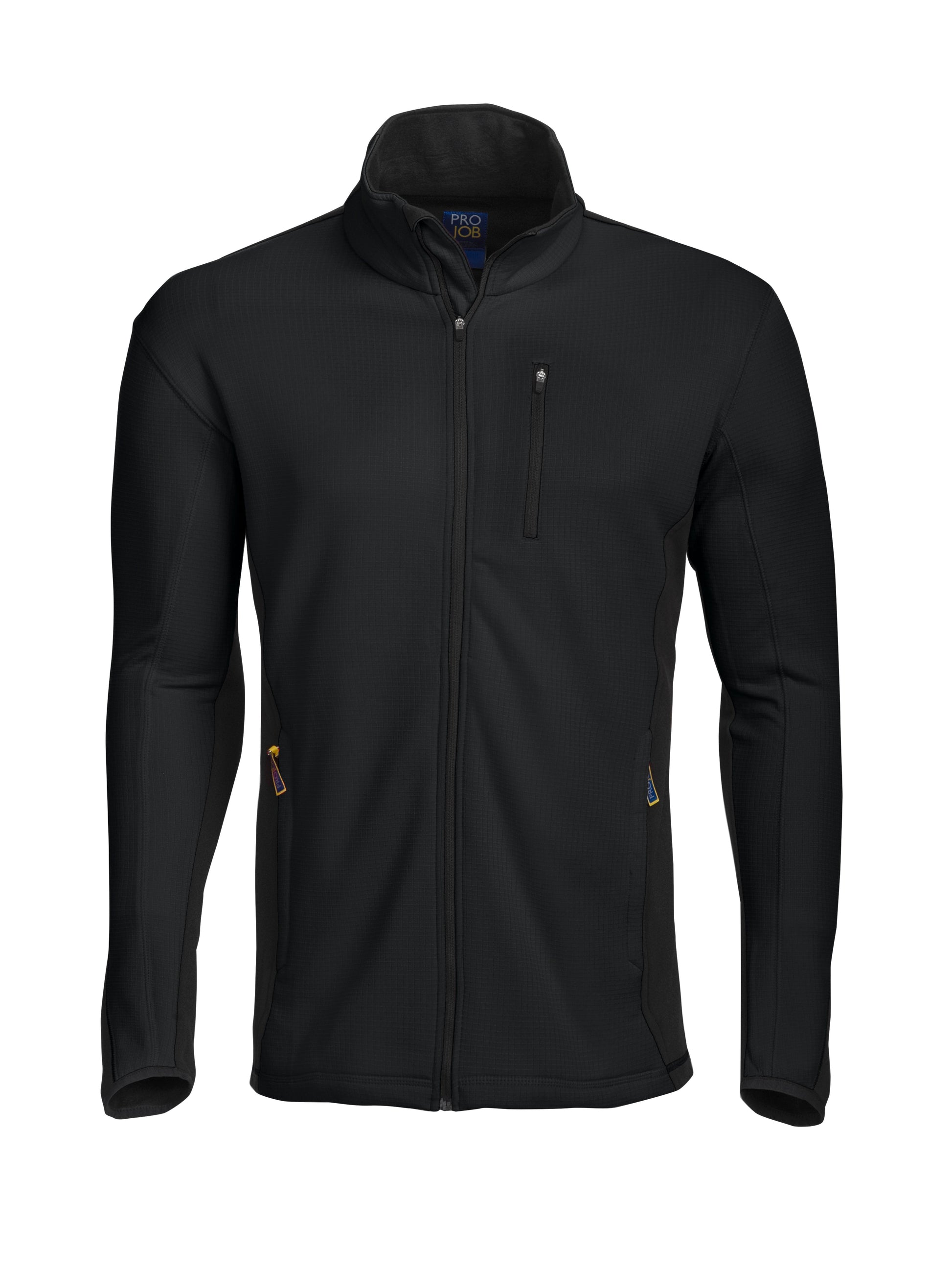 ProJob Microfleece Jacket | Fleece Lined Zip-Up Top | Mens Workwear | 3 Colours | XS-4XL - Summer Jacket - Logo Free Clothing