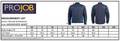 ProJob Mens Fleece Jacket | Extra Heavyweight Fleece | Reinforced Patches | 4 Colours | XS-4XL - Fleece - Logo Free Clothing