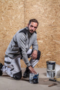 ProJob- Extra Heavyweight Mens Fleece 320gsm. Reinforced Patches. XS-4XL - Fleece - Logo Free Clothing