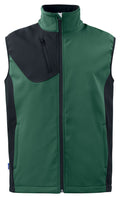 ProJob Softshell Gilet. 1000mm Waterproof, Zipped Pockets. 6 Colours. XS-5XL - Gilet - Logo Free Clothing