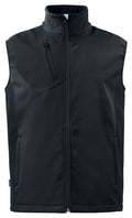 ProJob Softshell Gilet. 1000mm Waterproof, Zipped Pockets. 6 Colours. XS-5XL - Gilet - Logo Free Clothing