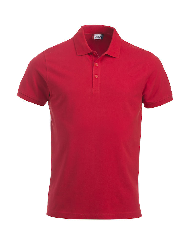 Clique Lincoln Mens Short Sleeve Polo Shirt. 14 Colours. XS-5XL. Medium Weight - Polo Shirt - Logo Free Clothing
