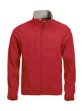Clique Softshell Jacket Mens. 3 Layer, Waterproof 1000mm, 9 Colours, S-5XL - Summer Jacket - Logo Free Clothing