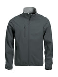 Clique Softshell Jacket Mens. 3 Layer, Waterproof 1000mm, 9 Colours, S-5XL - Summer Jacket - Logo Free Clothing