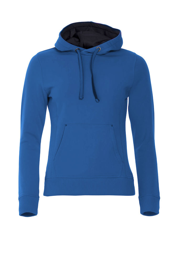 Clique Classic Ladies Heavyweight Hoodie. Contrast Lined Hood. 8 Colours. XS-2XL - Hoodie - Logo Free Clothing