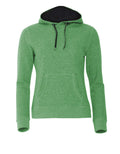 Clique Classic Ladies Heavyweight Hoodie. Contrast Lined Hood. 8 Colours. XS-2XL - Hoodie - Logo Free Clothing