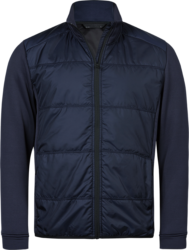 Tee Jays Hybrid Stretch Mens Jacket | DuPont™ Padding | Stretch Panels | 3 Colours | S-3XL - Summer Jacket - Logo Free Clothing
