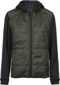 Tee Jays Hybrid Stretch Ladies Hooded Jacket | Padded | Stretch Panels | 3 Colours | S-3XL - Summer Jacket - Logo Free Clothing