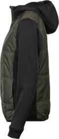Tee Jays Hybrid Stretch Ladies Hooded Jacket | Padded | Stretch Panels | 3 Colours | S-3XL - Summer Jacket - Logo Free Clothing