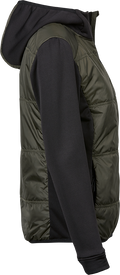 Tee Jays Hybrid Stretch Ladies Hooded Jacket | Padded | Stretch Panels | 3 Colours | S-3XL - Summer Jacket - Logo Free Clothing