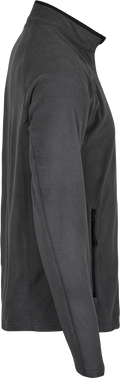 Tee Jays Mens Active Fleece | Lightweight | Zip-Up Fleece | Black or Grey | S-3XL - Fleece - Logo Free Clothing