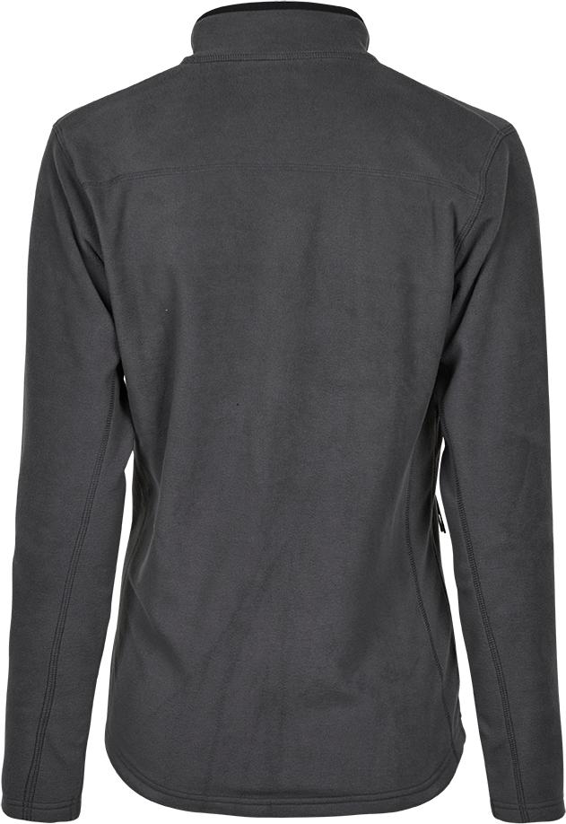 Tee Jays Ladies Active Fleece | Lightweight | Zip-Up Fleece | Black or Grey | S-3XL - Fleece - Logo Free Clothing