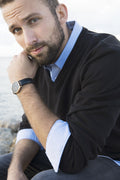 Clique Aston Mens Cotton V-Neck Jumper. Soft Touch. 3 Colours. S-3XL - Knitwear - Logo Free Clothing
