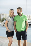 Clique Newton Ladies Cotton Polo Shirt. Contrast Colour Collar. 6 Colours. S-XL. - Polo Shirt - Logo Free Clothing
