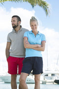 Clique Newton Ladies Cotton Polo Shirt. Contrast Colour Collar. 6 Colours. S-XL. - Polo Shirt - Logo Free Clothing