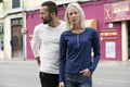 Clique Orlando Ladies Long Sleeve Henley Top. 3 Colours. XS-XL - Tee Shirt - Logo Free Clothing