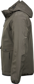 Tee Jays Mens Urban Adventure Jacket | Waterproof | Breathable | Hooded | 3 Colours | S-3XL - Winter Jacket - Logo Free Clothing