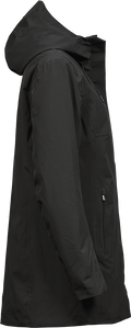 Tee Jays All Weather Ladies Hooded Parka Jacket | Waterproof | Insulated | Black | S-3XL - Winter Jacket - Logo Free Clothing