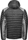 Tee Jays Mens Hooded Outdoor Crossover Jacket | Showerproof Hooded Puffer | 3 Colours | S-3XL - Summer Jacket - Logo Free Clothing