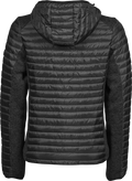 Tee Jays Ladies Hooded Outdoor Crossover Jacket | Showerproof Hooded Puffer | 3 Colours | S-3XL - Summer Jacket - Logo Free Clothing