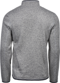 Tee Jays Mens Outdoor Fleece | Melange Fabric | Stylish Details | Black or Grey | S-3XL - Fleece - Logo Free Clothing