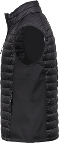 Tee Jays Crossover Mens Gilet | Lightweight Stretch Body Warmer | Black | S-3XL - Gilet - Logo Free Clothing