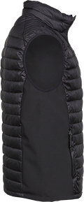Tee Jays Crossover Mens Gilet | Lightweight Stretch Body Warmer | Black | S-3XL - Gilet - Logo Free Clothing