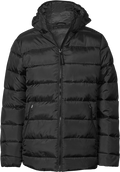 Tee Jays Lite Ladies Hooded Puffer Jacket | Lightweight | Recycled | Black | S-3XL - Summer Jacket - Logo Free Clothing