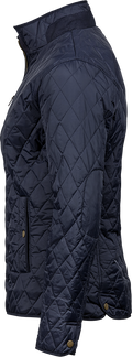 Tee Jays Richmond Ladies Quilted Jacket | Showerproof | Tailored Fit | Navy | S-3XL - Summer Jacket - Logo Free Clothing