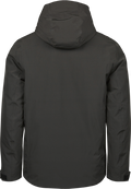Tee Jays All Weather Mens Hooded Winter Jacket | Waterproof | Breathable | Black or Grey | S-3XL - Winter Jacket - Logo Free Clothing