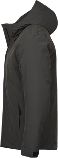 Tee Jays All Weather Mens Hooded Winter Jacket | Waterproof | Breathable | Black or Grey | S-3XL - Winter Jacket - Logo Free Clothing