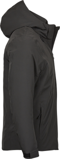 Tee Jays All Weather Mens Hooded Winter Jacket | Waterproof | Breathable | Black or Grey | S-3XL - Winter Jacket - Logo Free Clothing